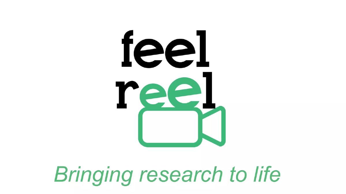 Cover slide of the Feel Reel Mindhack pitch deck — Pre-Seed 2016