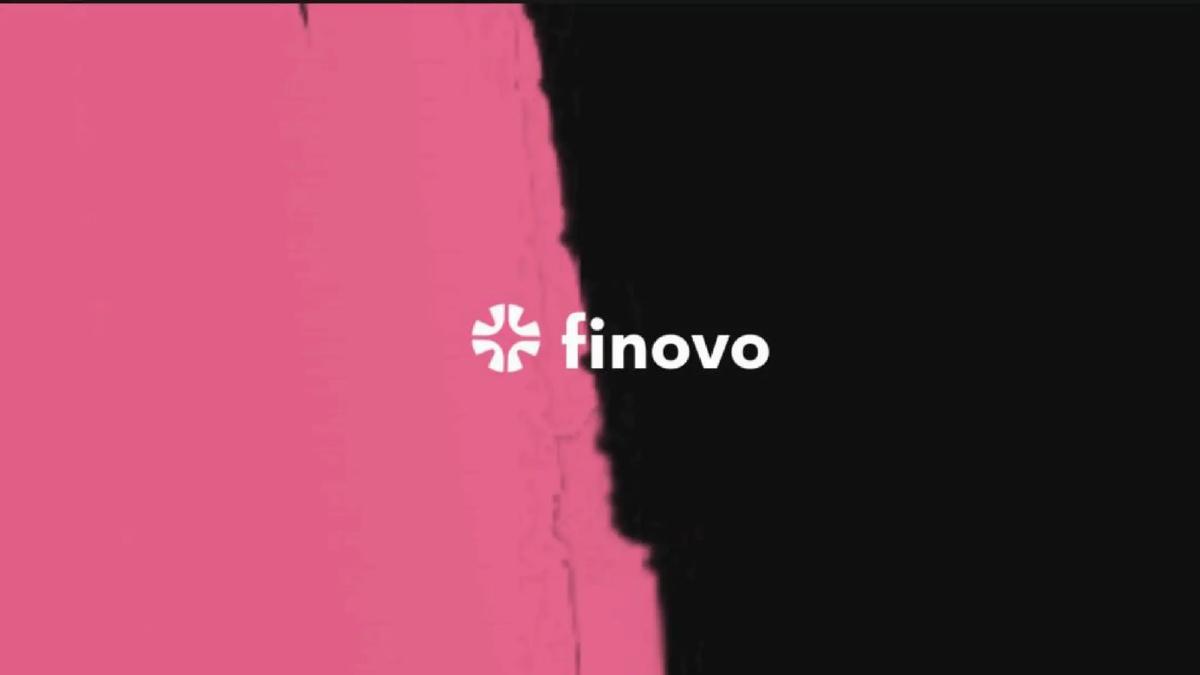 Cover slide of the Finovo pitch deck — Unknown (Concept) 2024