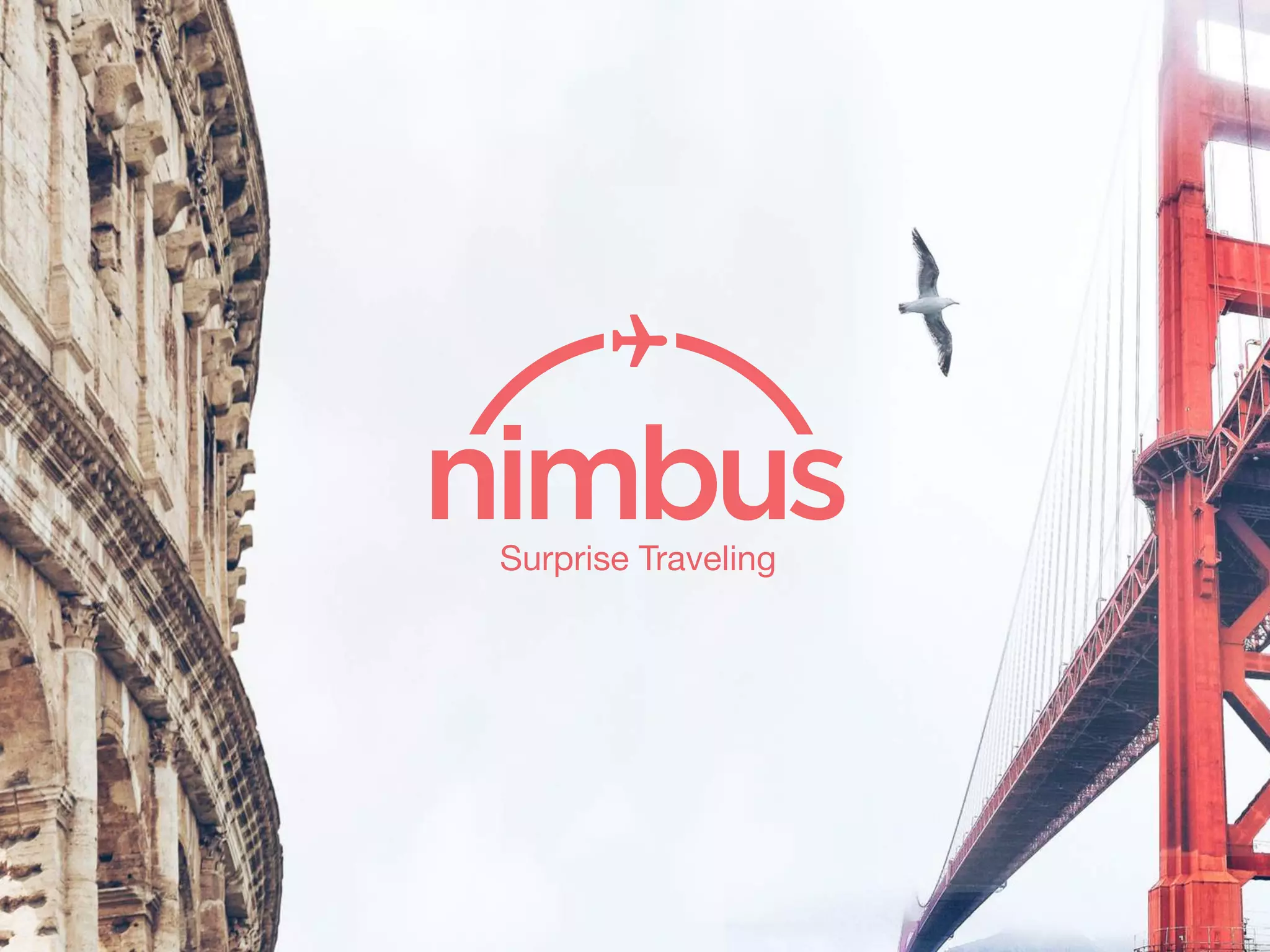Cover slide of the Fly nimbus pitch deck — Early Stage / Seed 2018