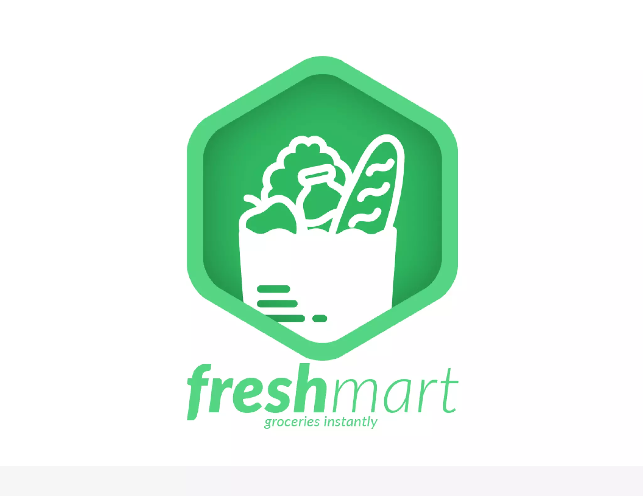 Cover slide of the Freshmart pitch deck — Prototype / Pre-Seed 2017