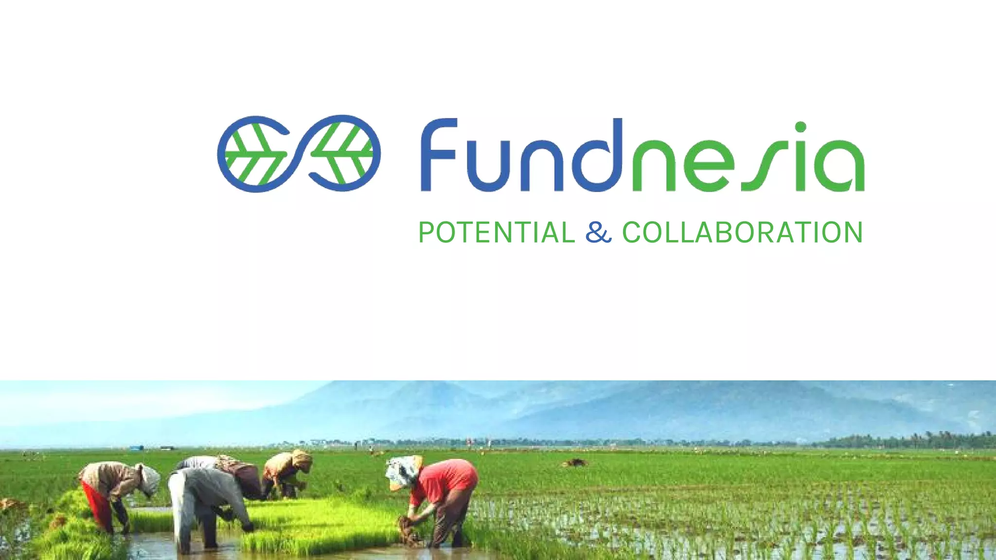 Cover slide of the Fundnesia pitch deck — Angel / Pre-Seed 2018