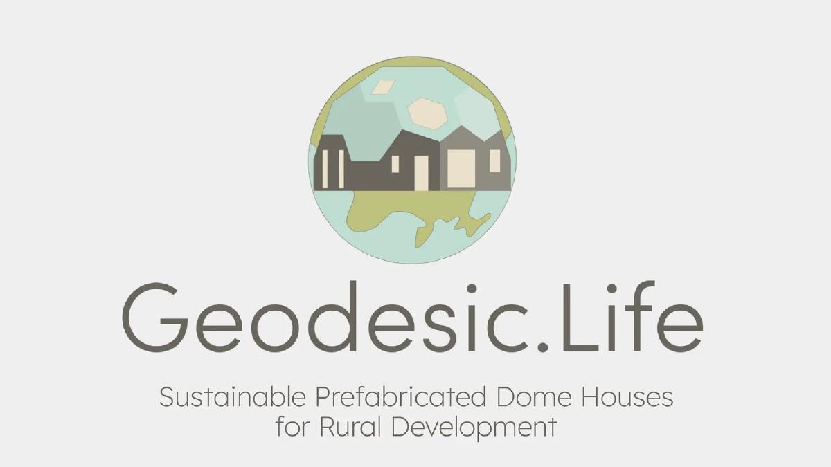 Cover slide of the Geodesic.Life Pitch Deck Teardown pitch deck