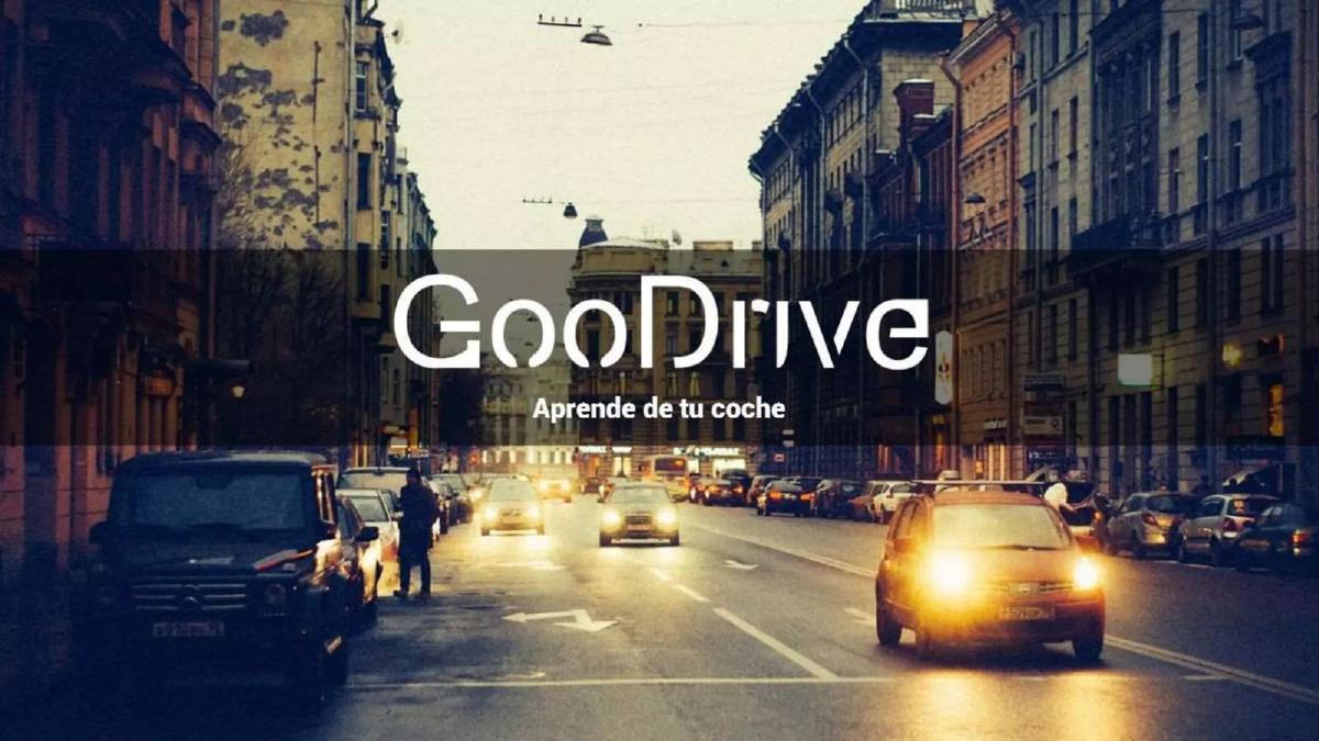 Cover slide of the Goodrive pitch deck — Seed