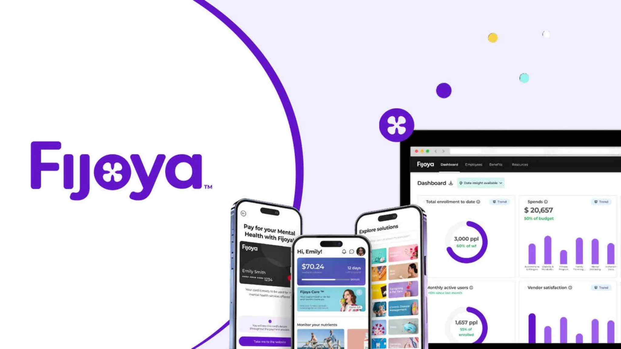 Cover slide of the Fijoya pitch deck