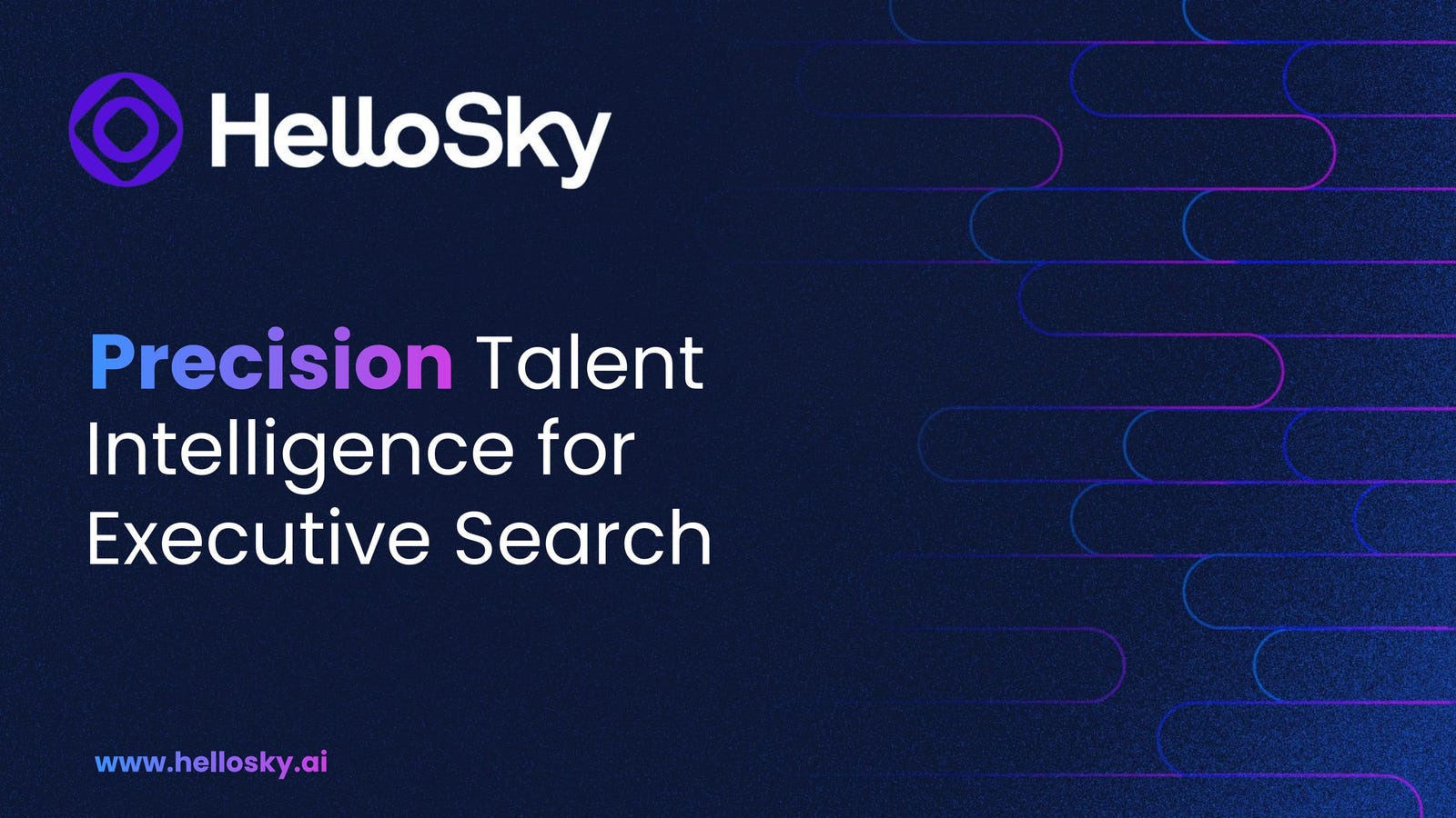 Cover slide of the HelloSky pitch deck — Seed 2024