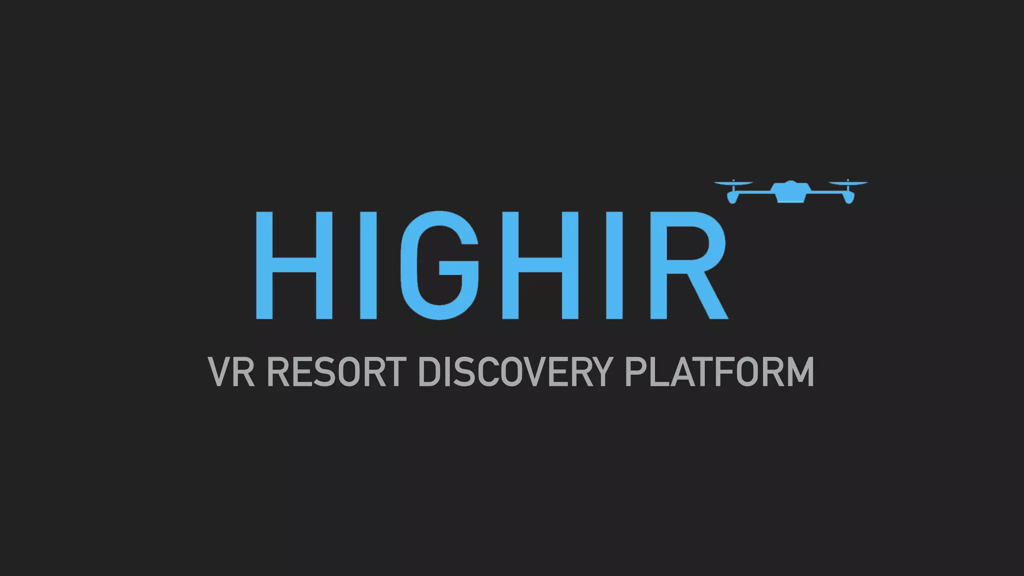 Cover slide of the Highir.com pitch deck — Beta / Early Stage