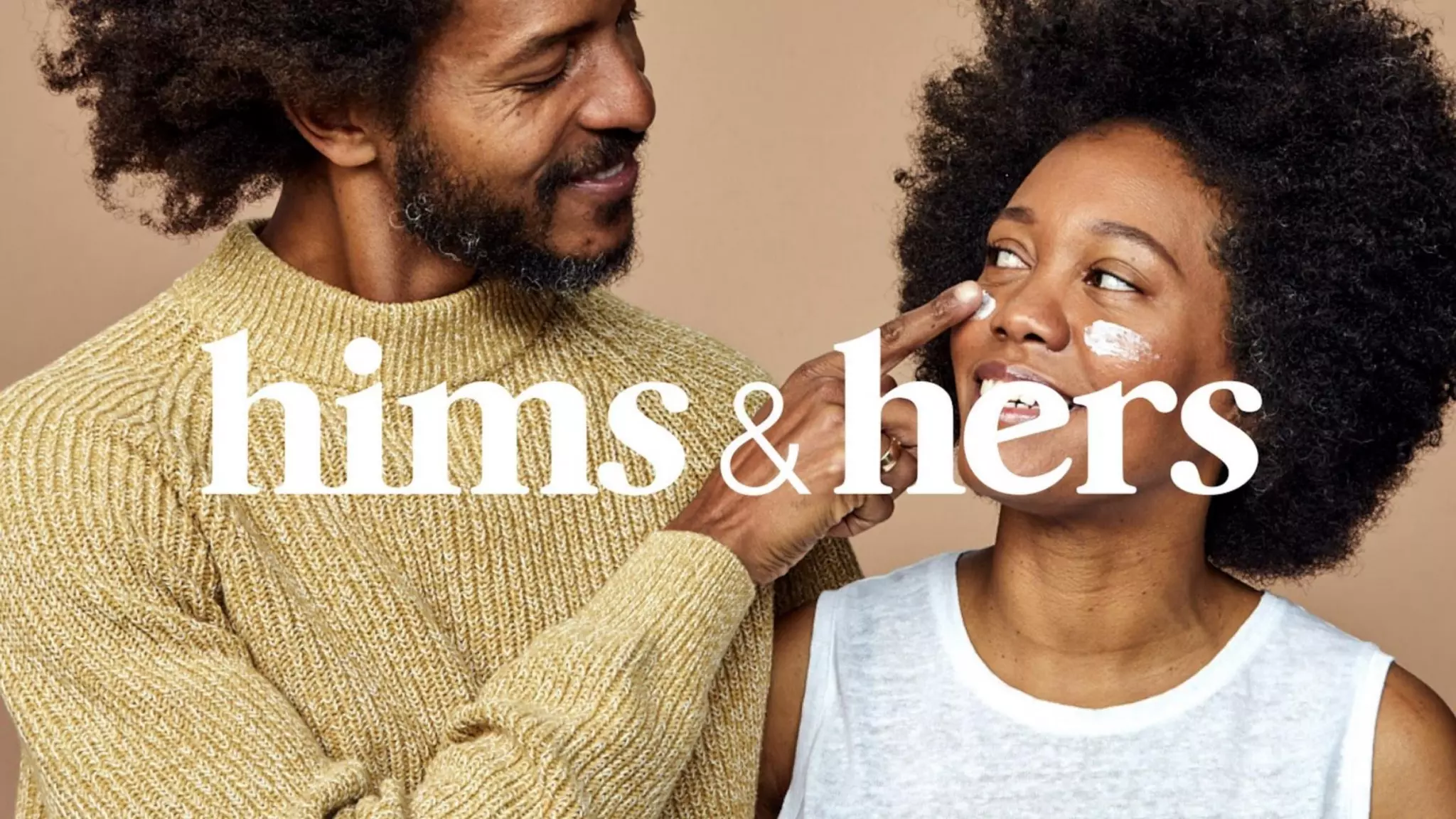 Cover slide of the Hims & Hers pitch deck — SPAC / Public Listing 2020