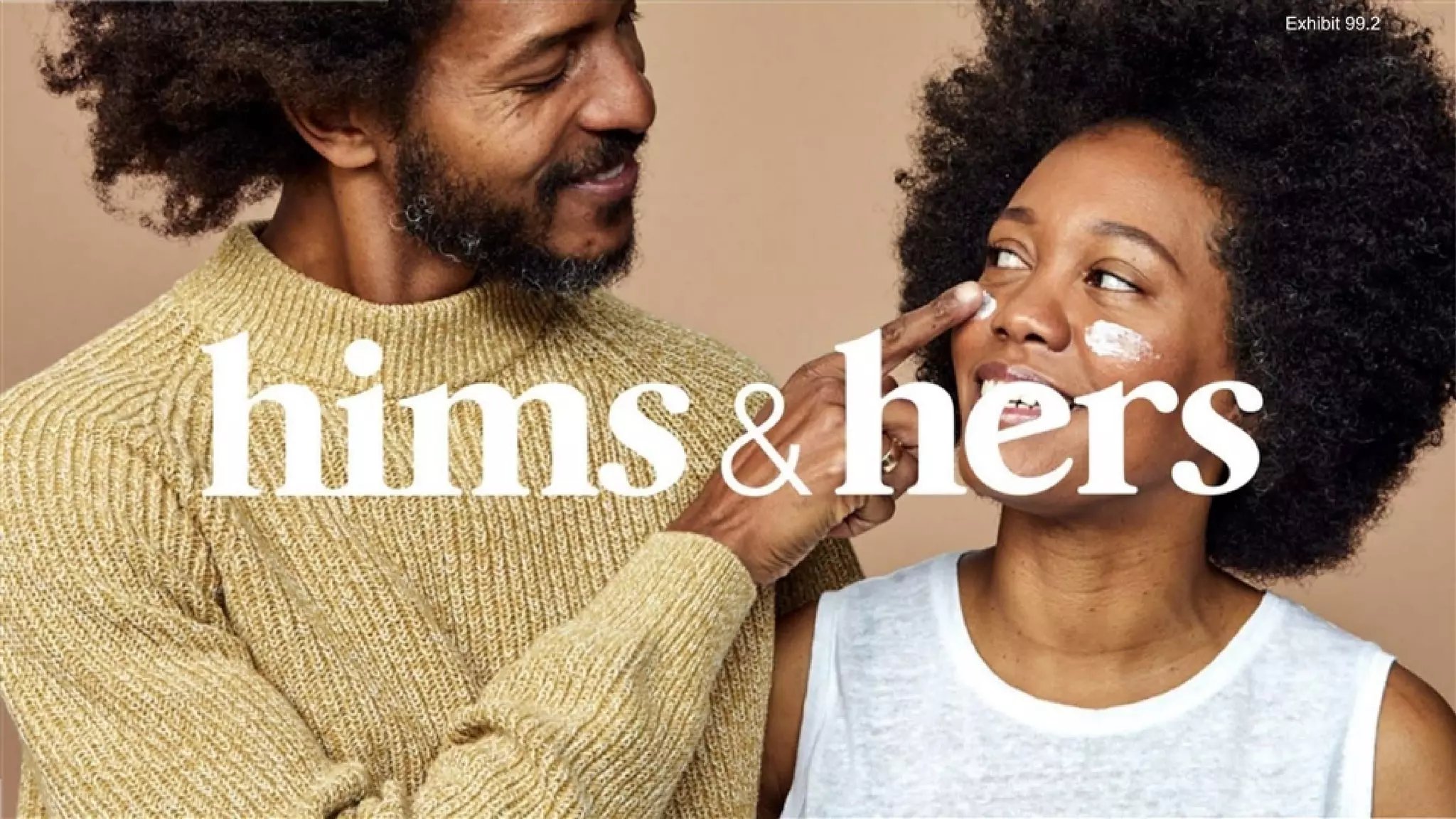 Cover slide of the Hims & Hers pitch deck — SPAC (Public Debut) 2020