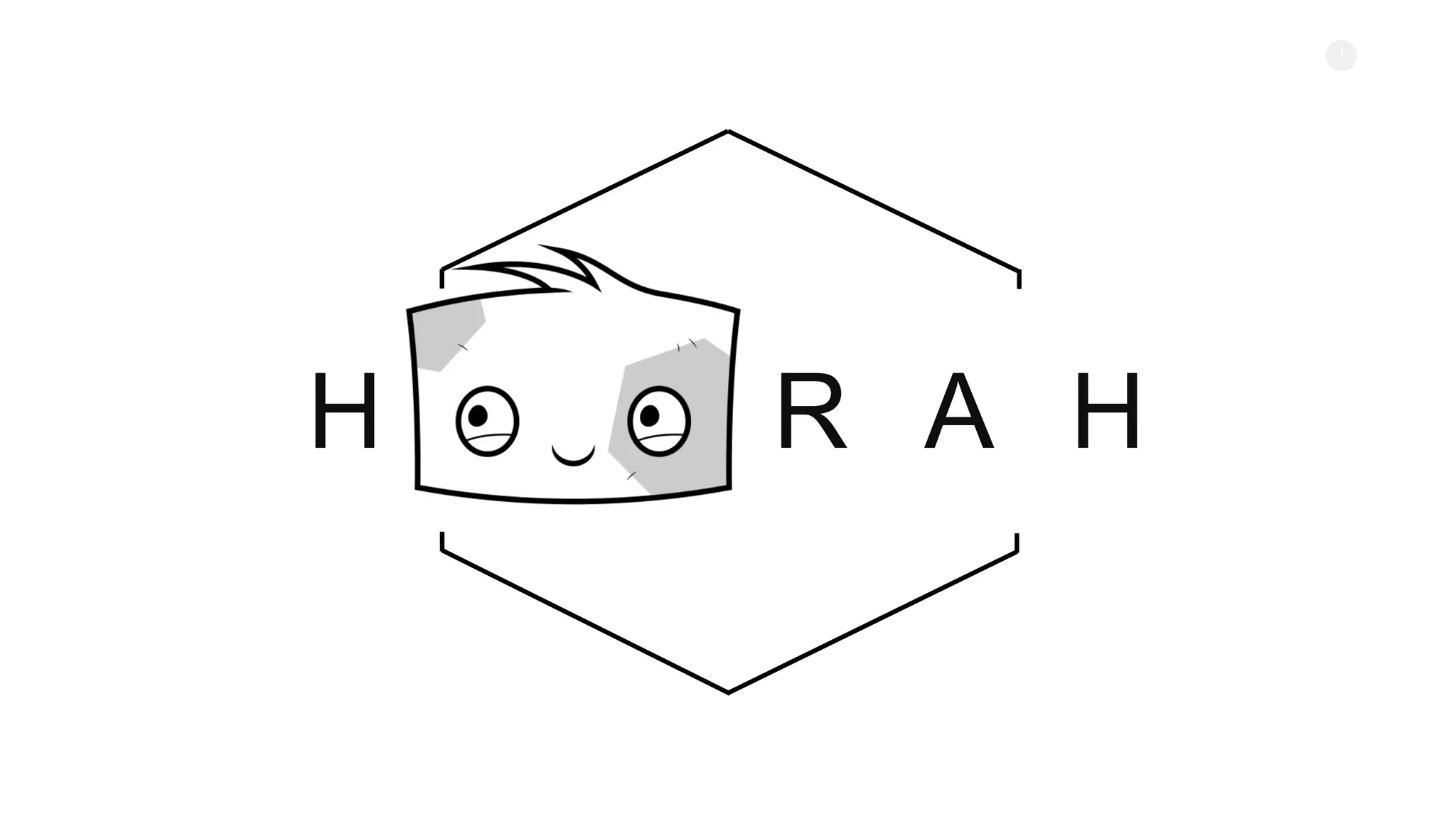 Cover slide of the Hoorah pitch deck