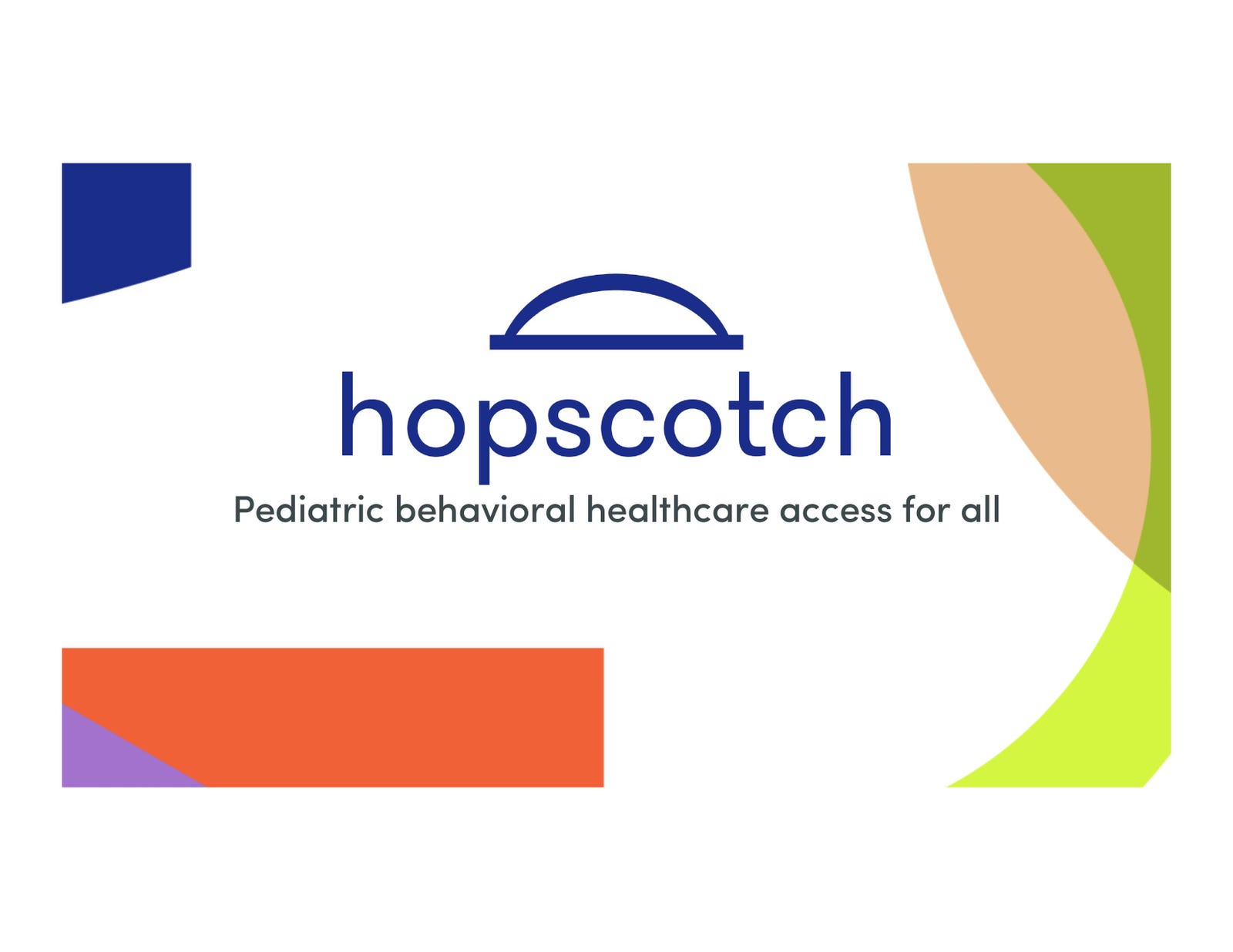Cover slide of the Hopscotch pitch deck — Seed 2024