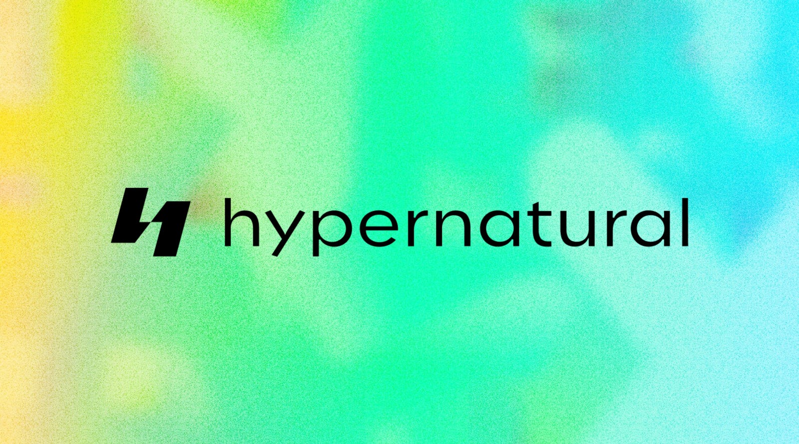 Cover slide of the Hypernatural pitch deck — Seed 2024