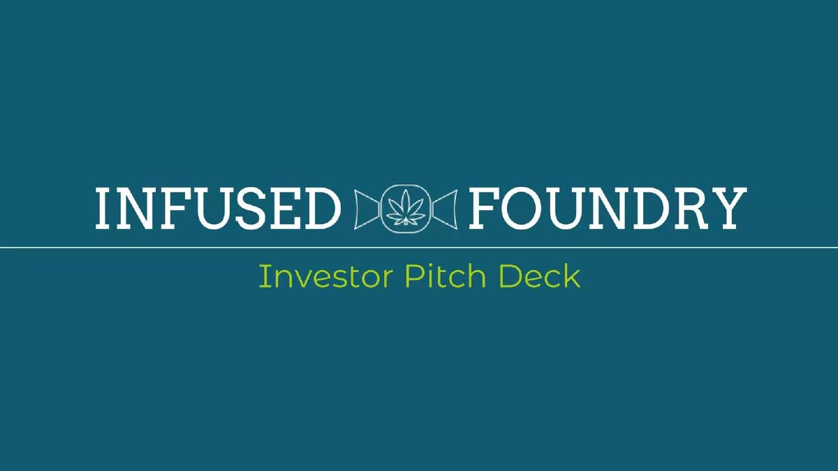 Cover slide of the Infused Foundry Pitch Deck Teardown pitch deck