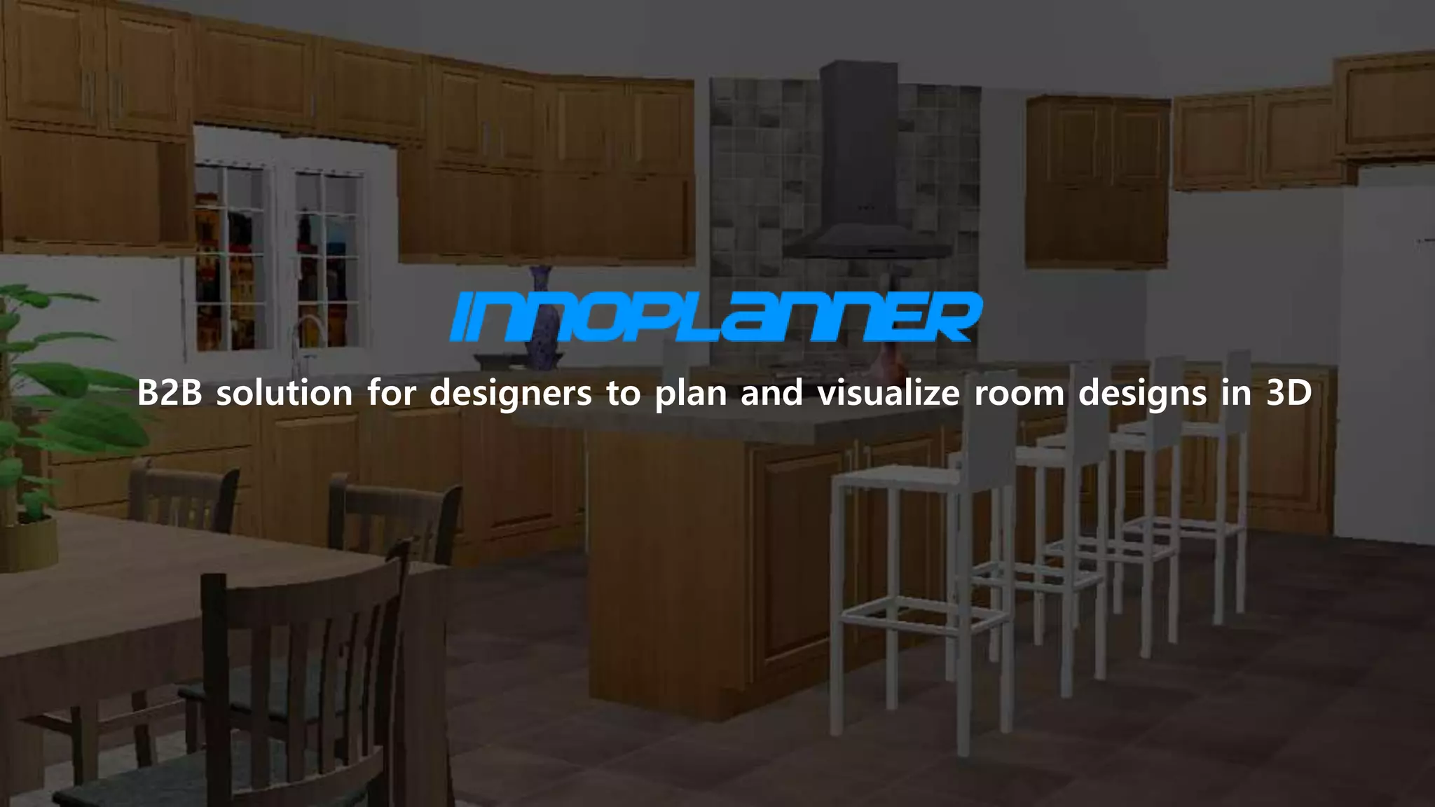 Cover slide of the Innoplanner.com pitch deck — Beta 2016