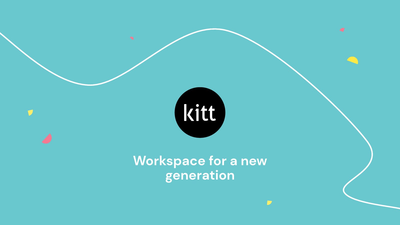 Cover slide of the Kitt pitch deck — Seed extension 2024