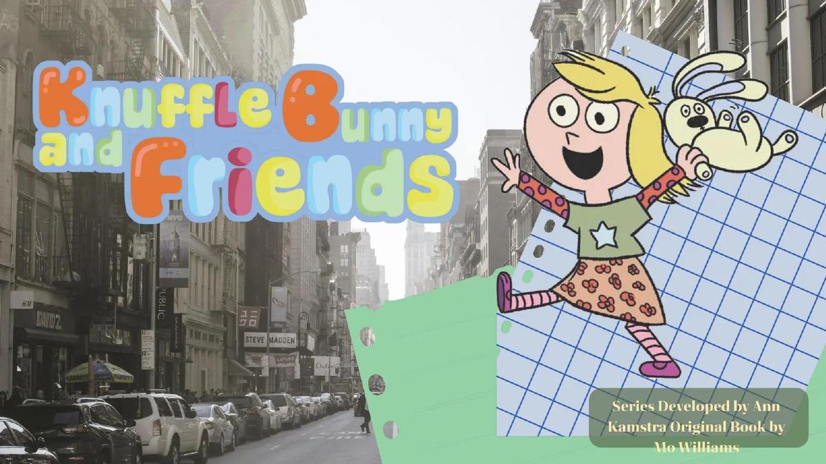 Cover slide of the Knuffle Bunny and Friends Pitch Deck Teardown pitch deck