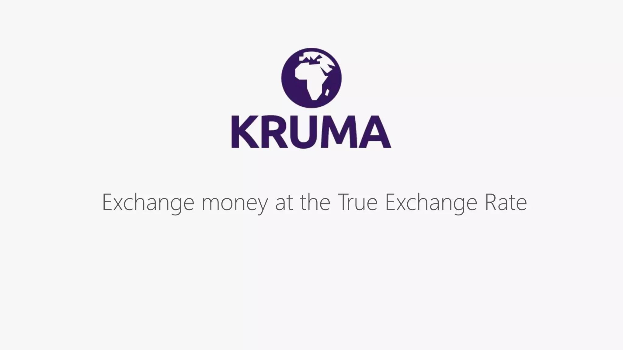 Cover slide of the Kruma pitch deck — Pre-Seed / Prototype