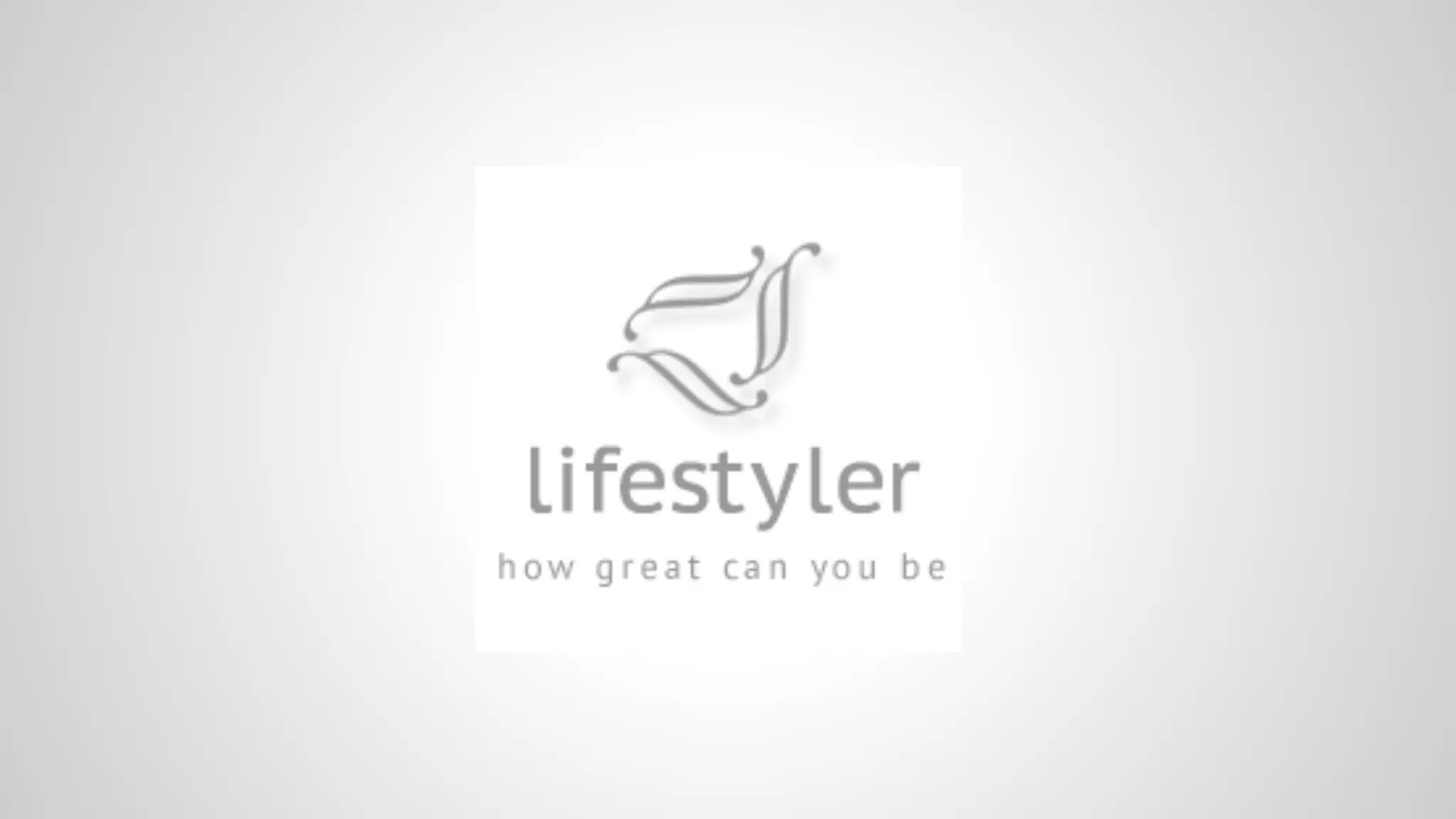 Cover slide of the Lifestyler pitch deck