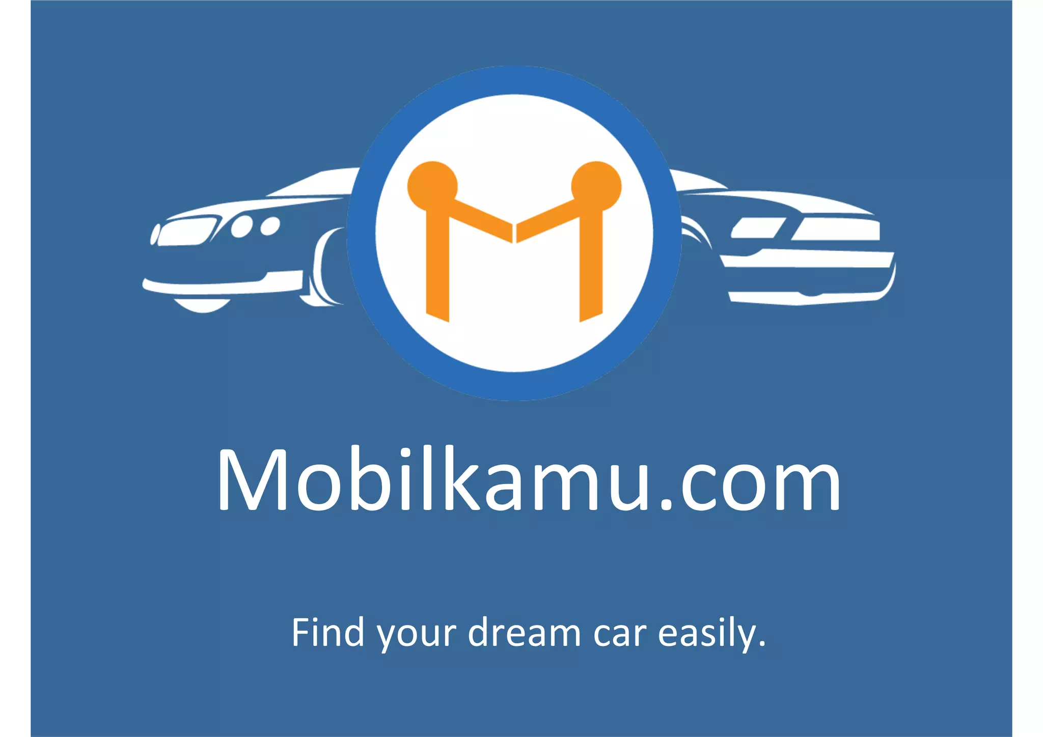Cover slide of the Mobilkamu pitch deck — Seed
