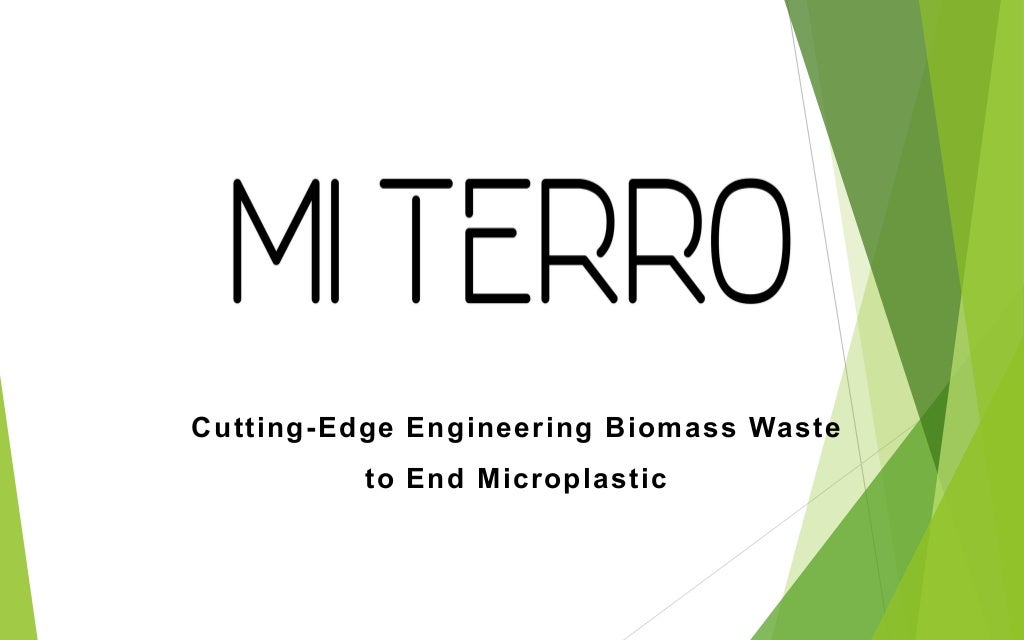 Cover slide of the Mi Terro pitch deck — Seed
