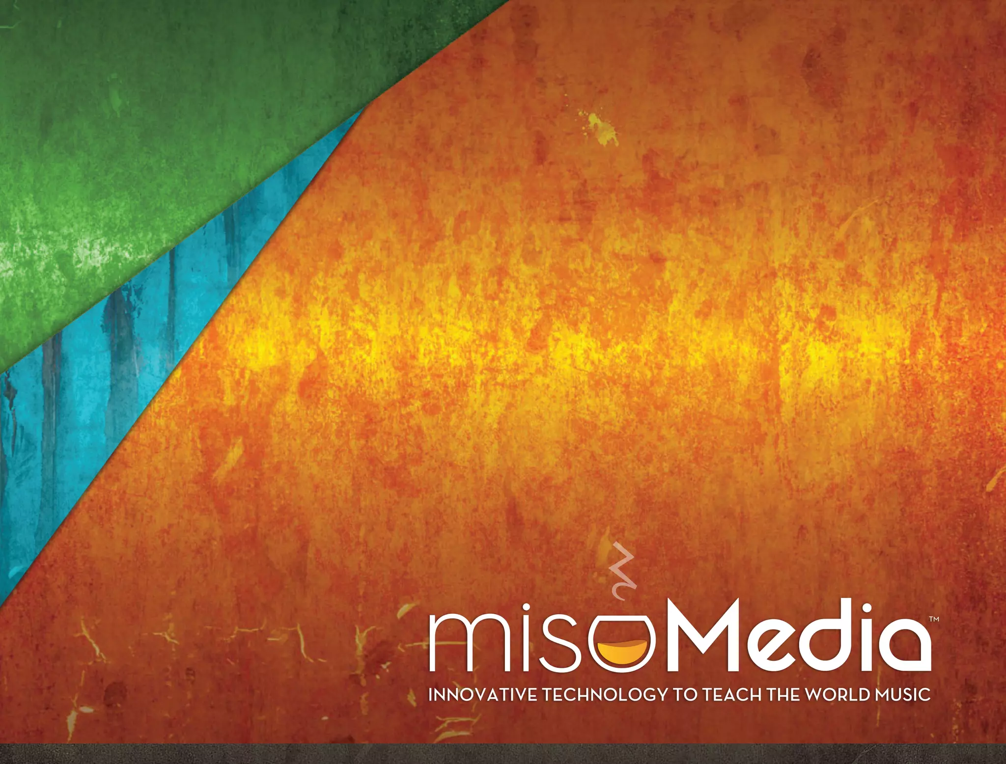 Cover slide of the Miso Media Pitch Deck Teardown pitch deck