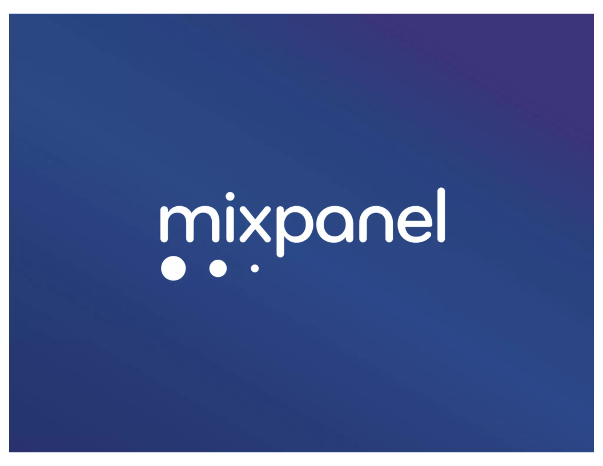 Cover slide of the Mixpanel pitch deck — Series C 2014