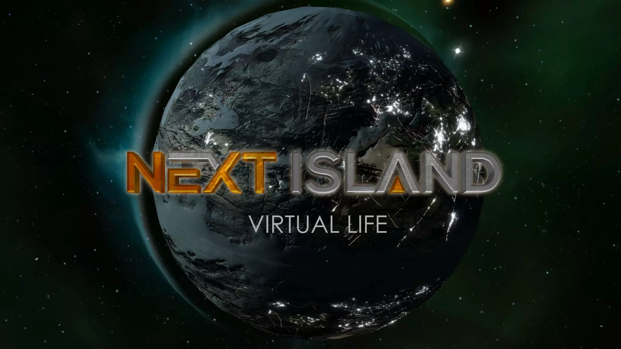 Cover slide of the Next Island Pitch Deck Teardown pitch deck