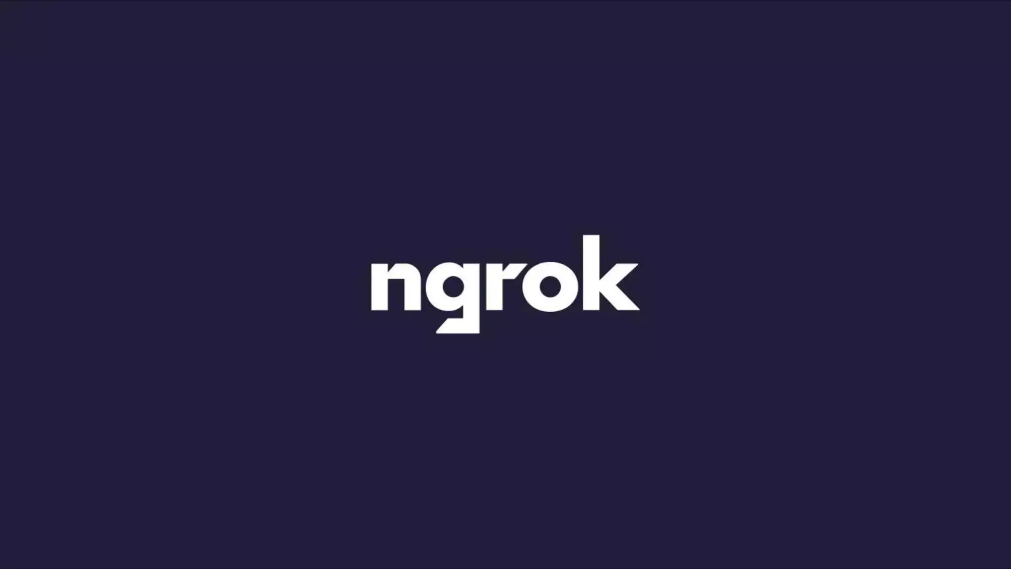 Cover slide of the Ngrok Pitch Deck Teardown pitch deck