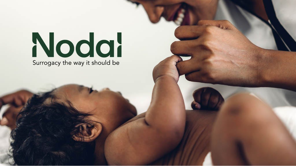 Cover slide of the Nodal pitch deck — Seed 2024