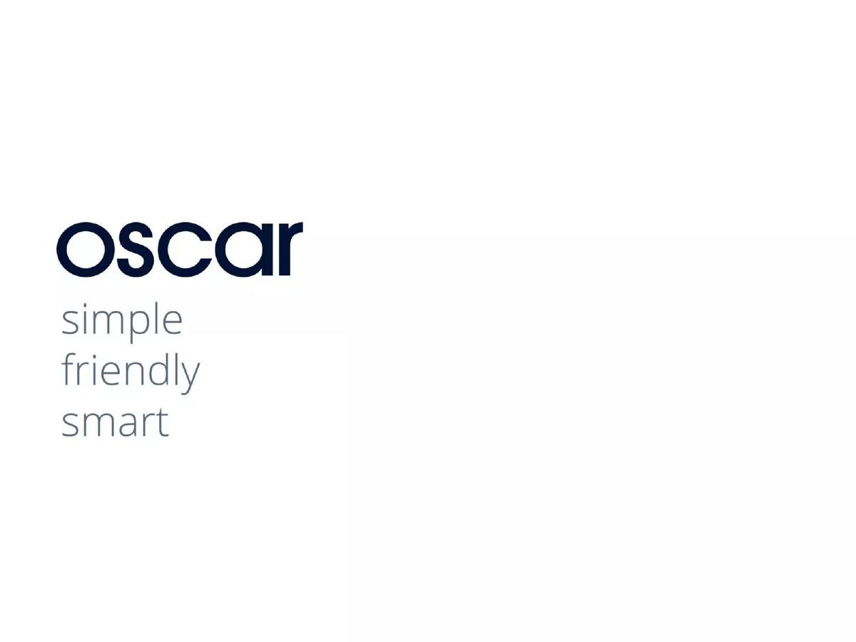 Cover slide of the Oscar Health Pitch Deck Breakdown pitch deck