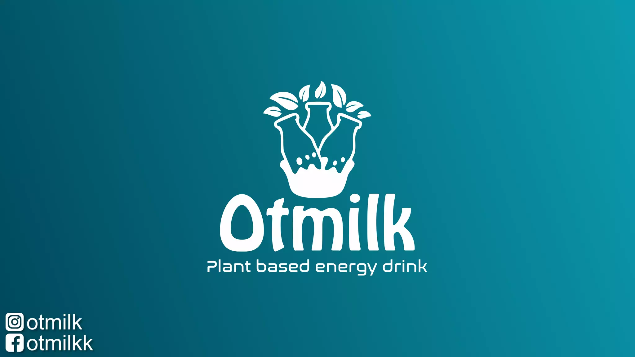 Cover slide of the Otmilk pitch deck