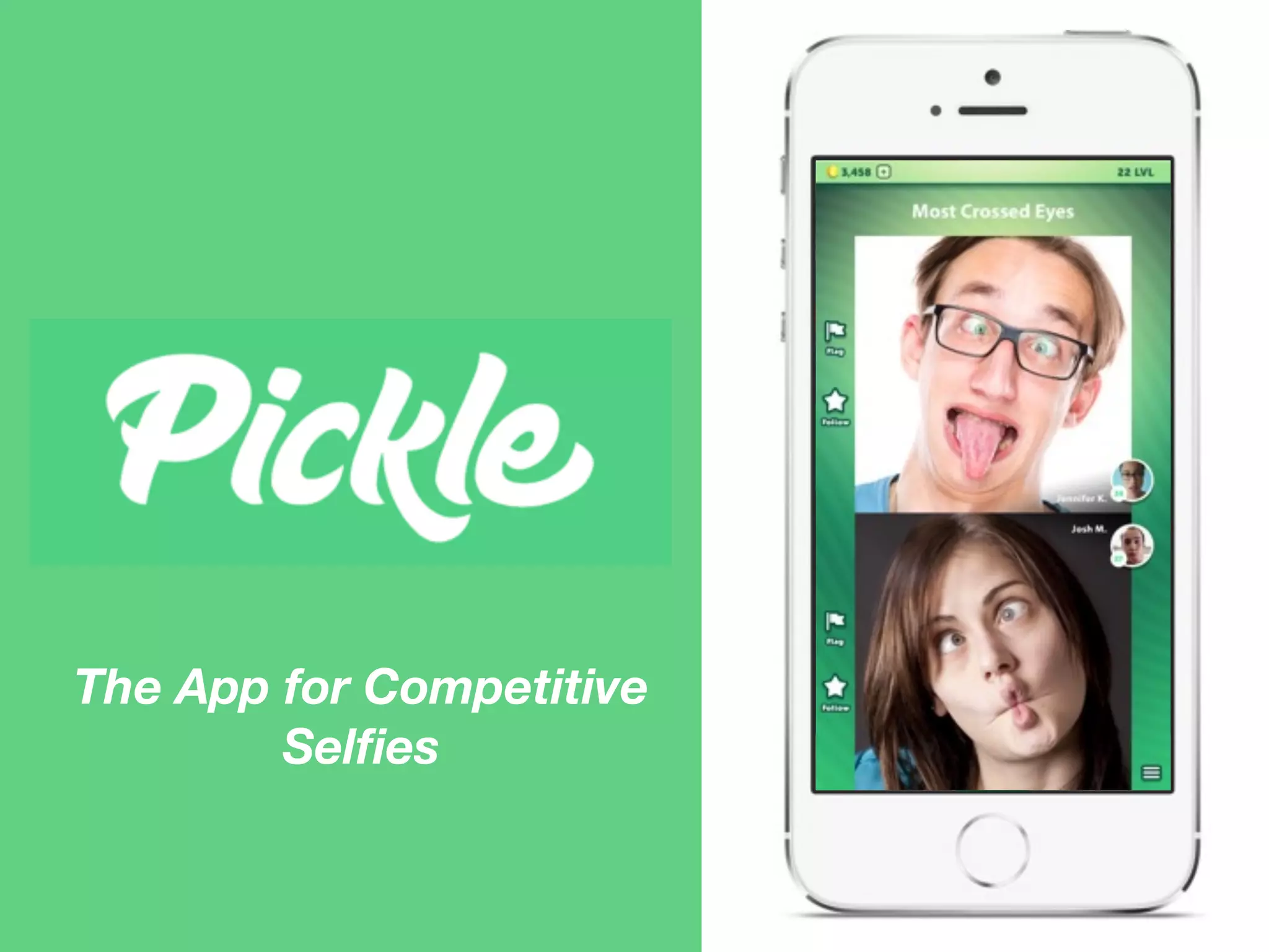 Cover slide of the Pickle pitch deck — Seed 2015