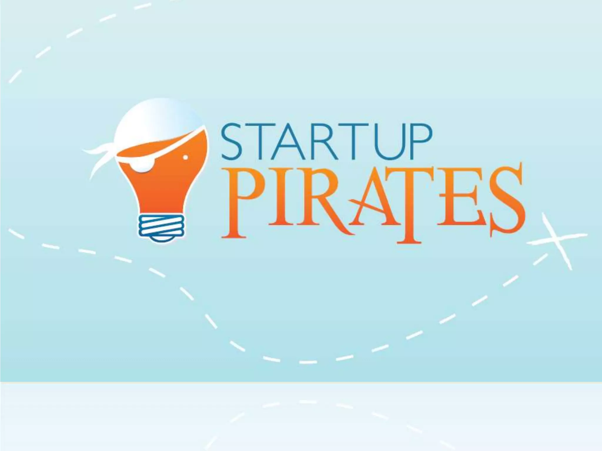 Cover slide of the Startup Pirates Pitch Deck Teardown pitch deck