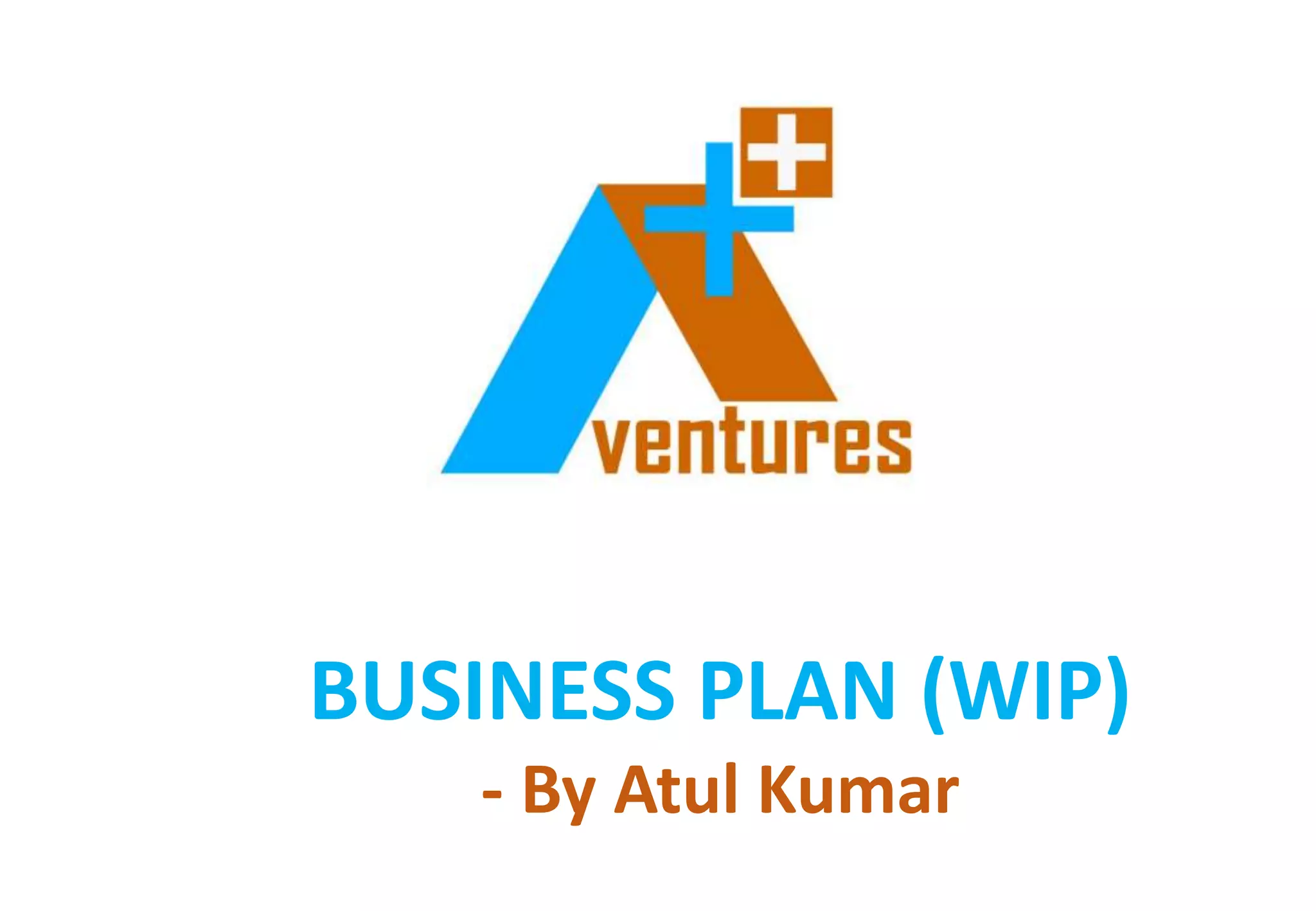Cover slide of the Plan A Ventures Pitch Deck Teardown pitch deck