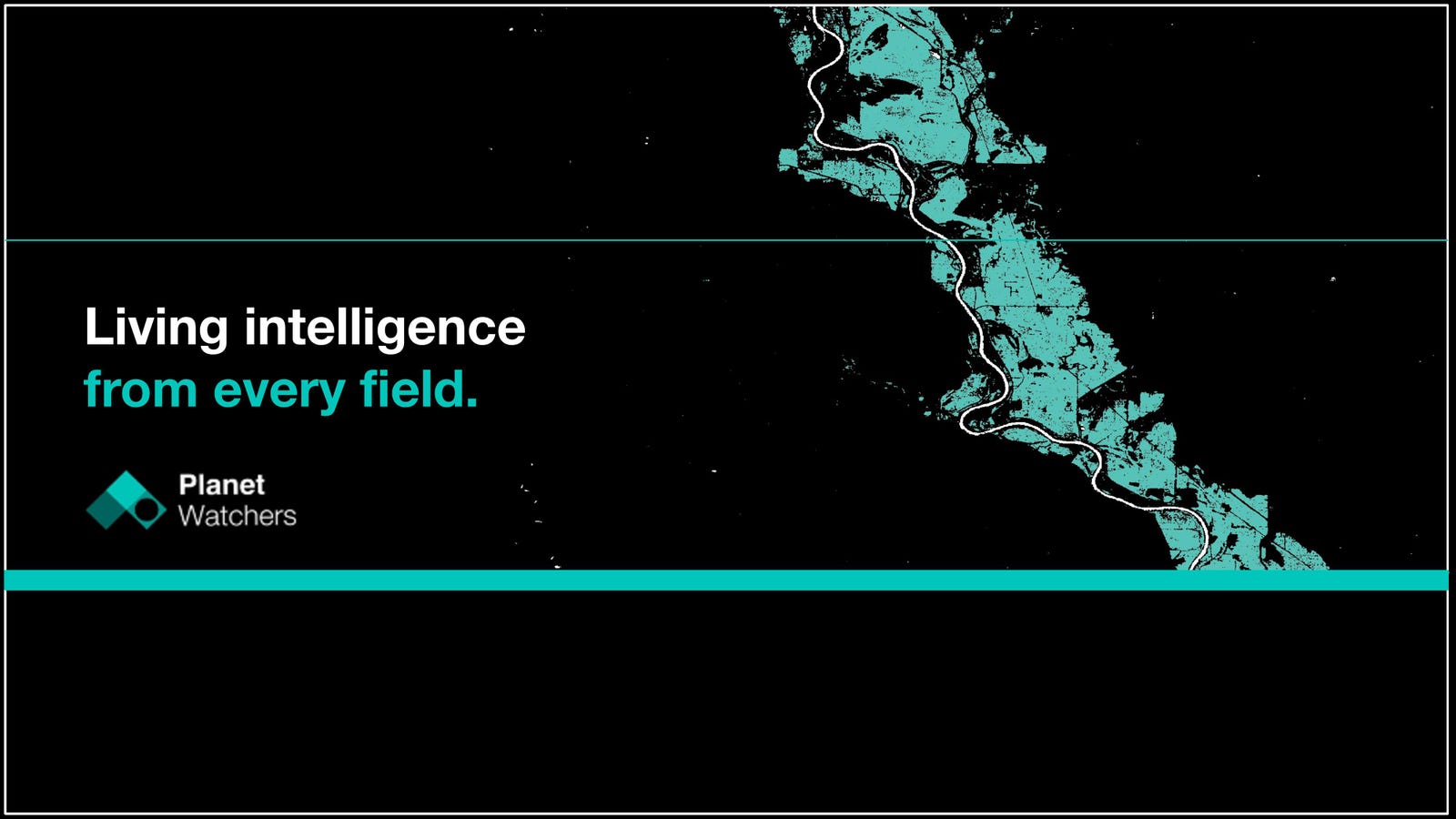 Cover slide of the PlanetWatchers pitch deck — Series A 2024
