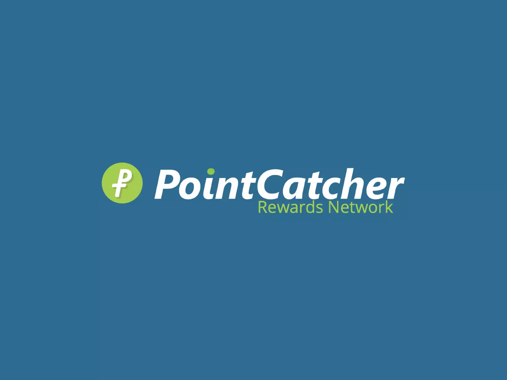 Cover slide of the PointCatcher pitch deck — Early Stage / Seed 2015