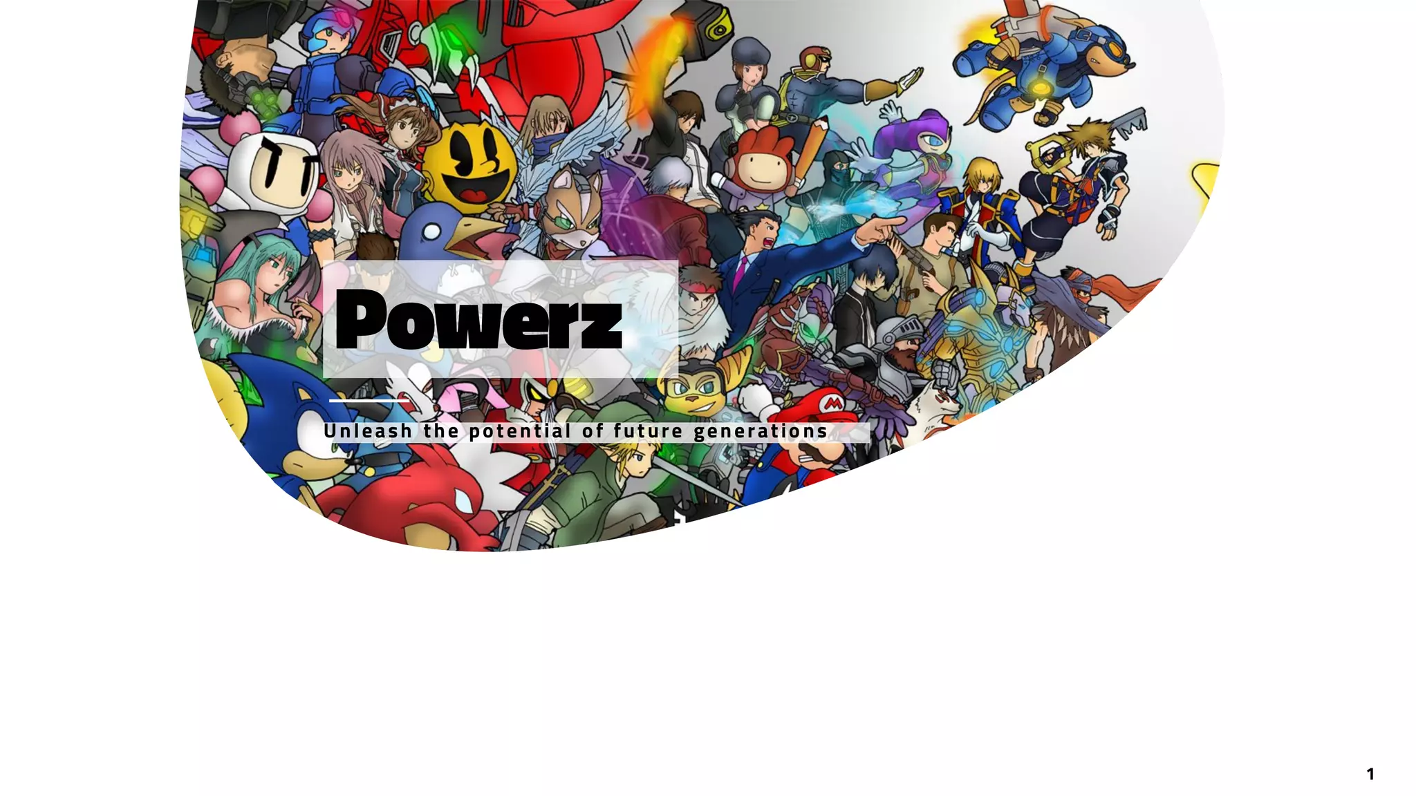 Cover slide of the Powerz Pitch Deck Teardown pitch deck
