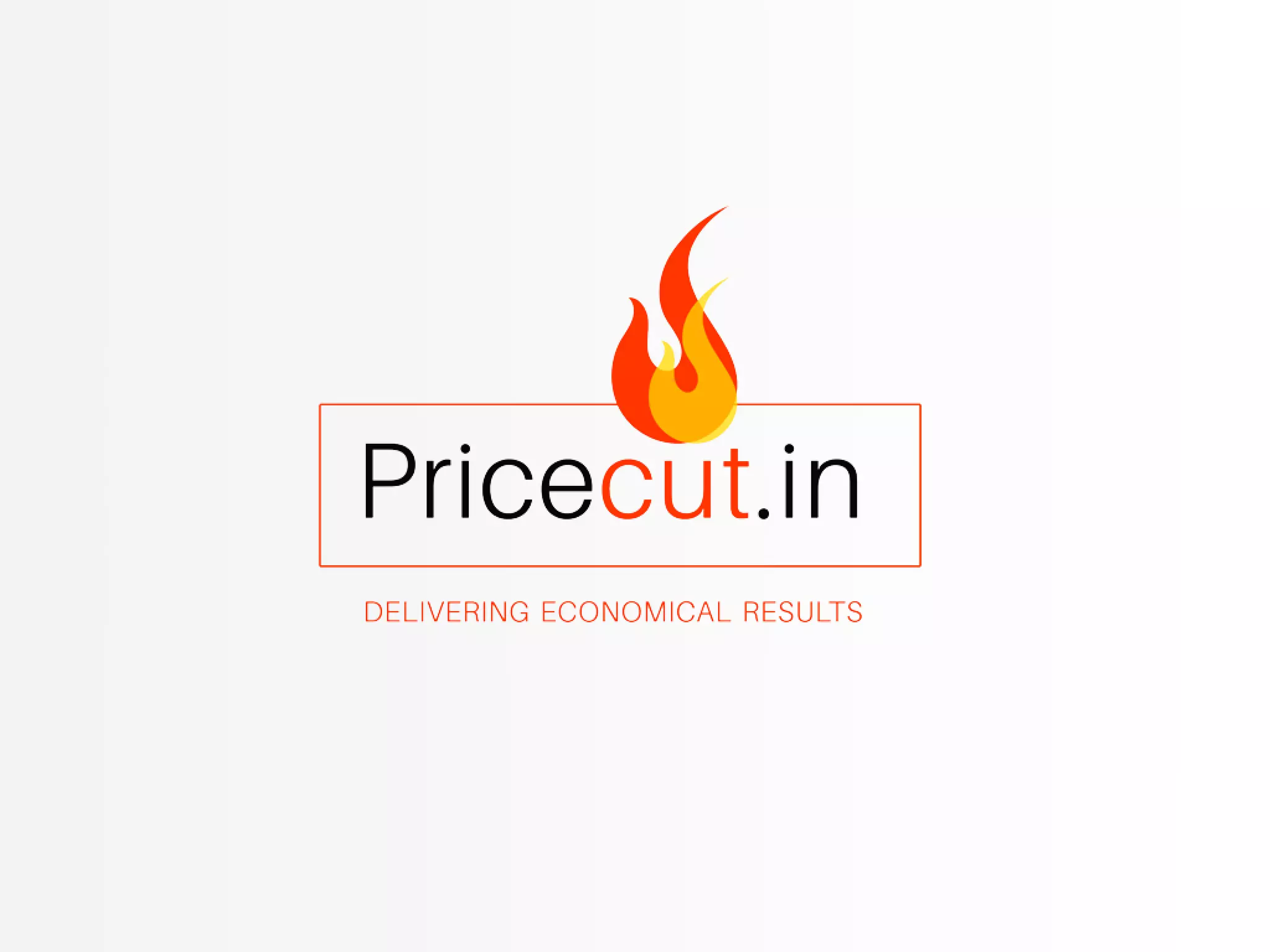 Cover slide of the Pricecut pitch deck — Seed (implied)