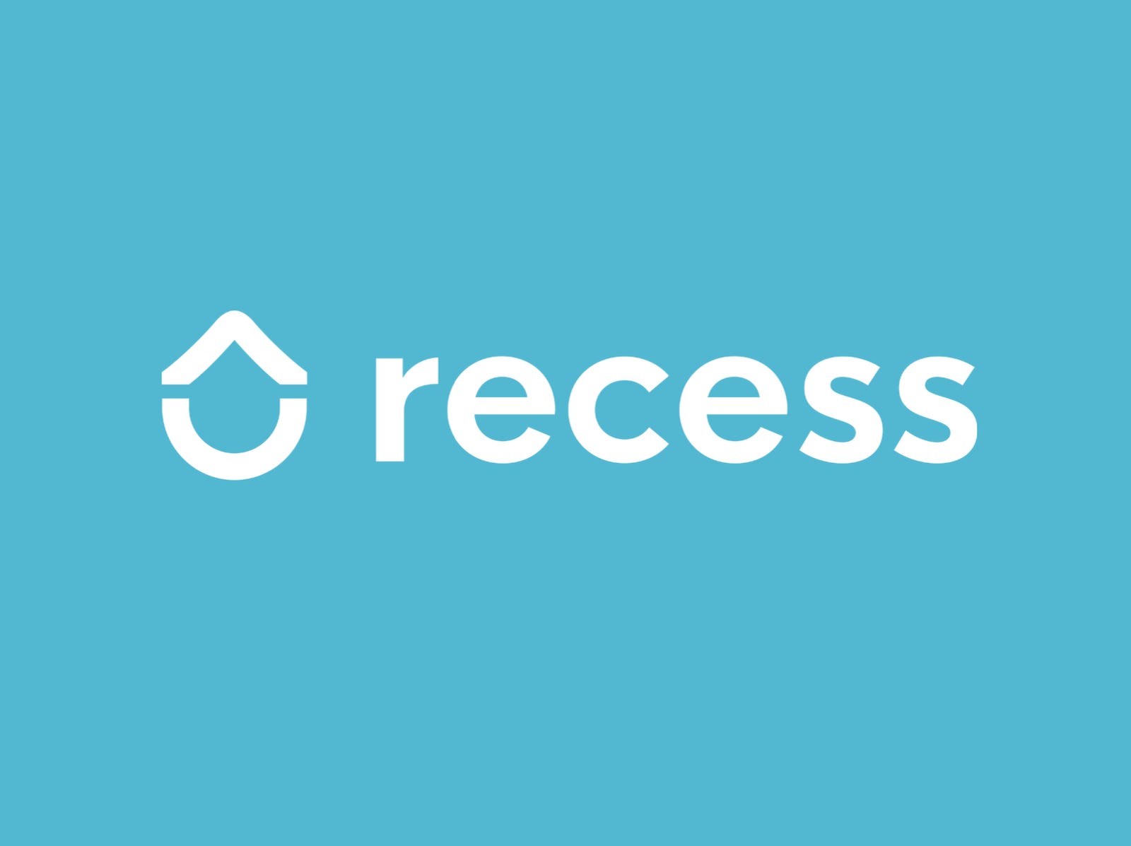 Cover slide of the Recess pitch deck — Series A 2022