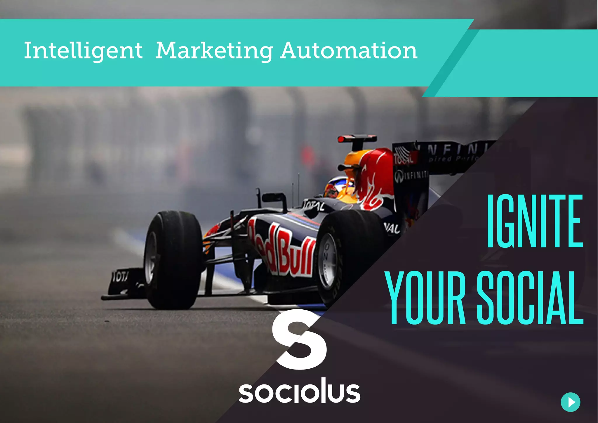 Cover slide of the Sociolus pitch deck — Seed 2015
