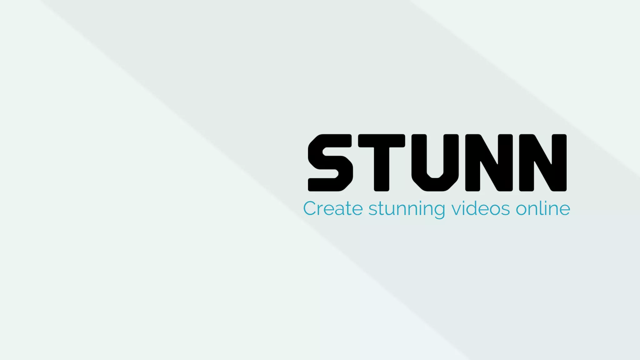 Cover slide of the STUNN pitch deck — Early Stage / Demo Day 2014