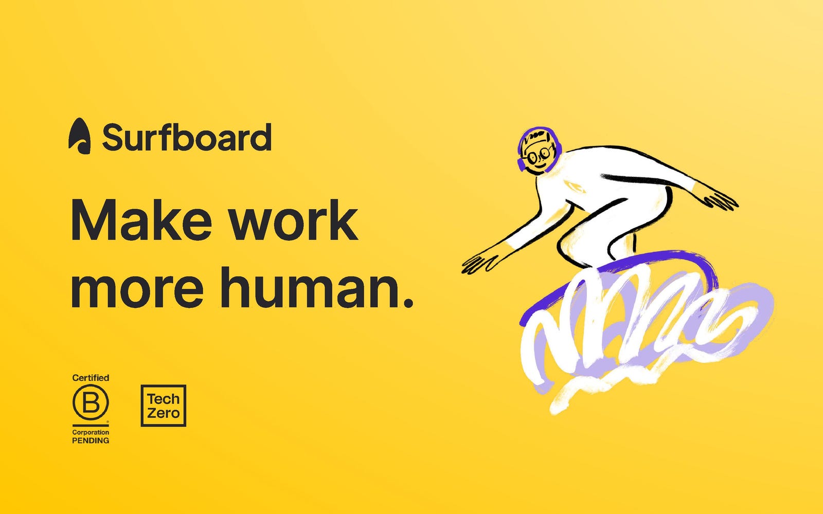 Cover slide of the Surfboard pitch deck — Seed 2024