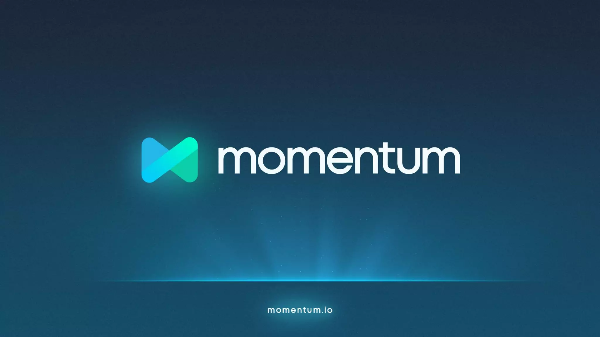 Cover slide of the TC Momentum pitch deck — Not stated