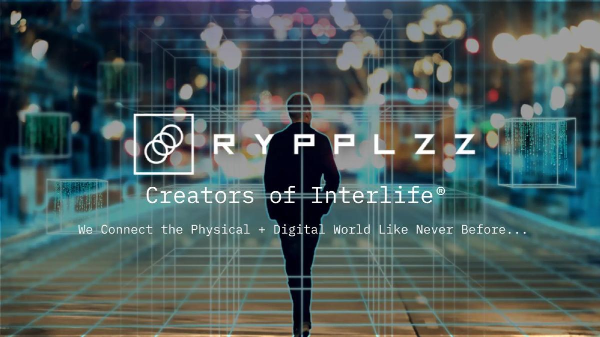 Cover slide of the Ryplzz pitch deck — Seed