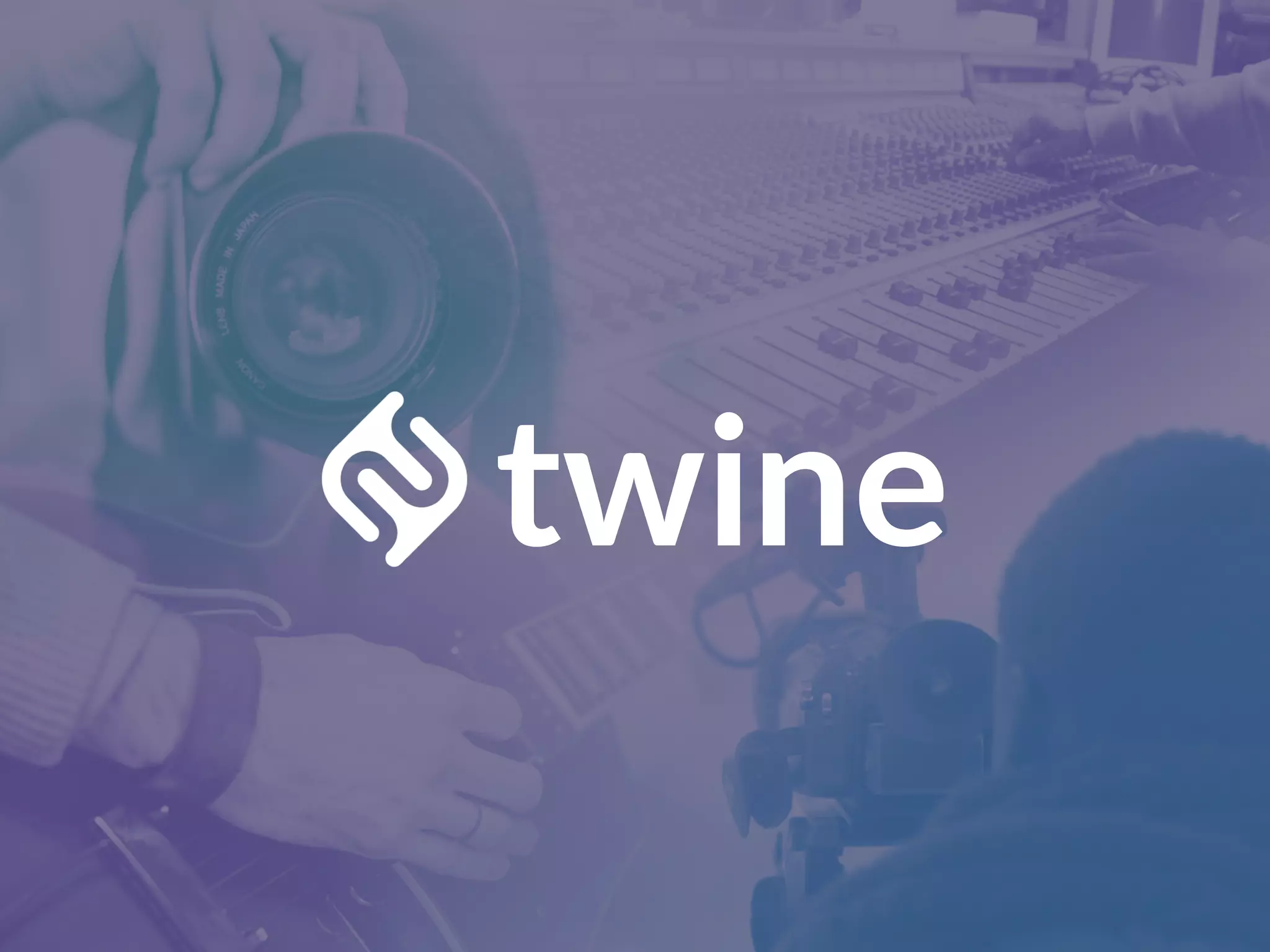 Cover slide of the Twine Pitch Deck Teardown pitch deck