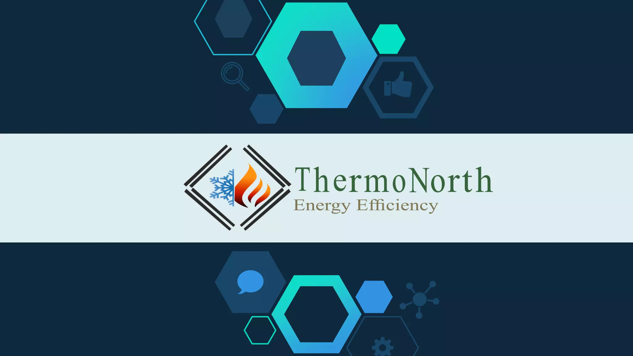Cover slide of the ThermoNorth pitch deck — Early Stage / R&D 2018