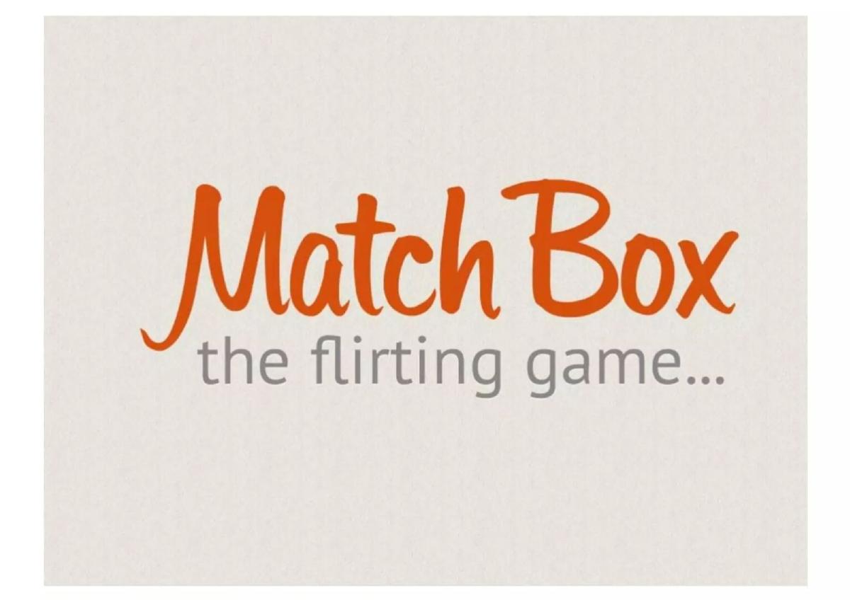 Cover slide of the Tinder (Match Box) Pitch Deck Breakdown pitch deck