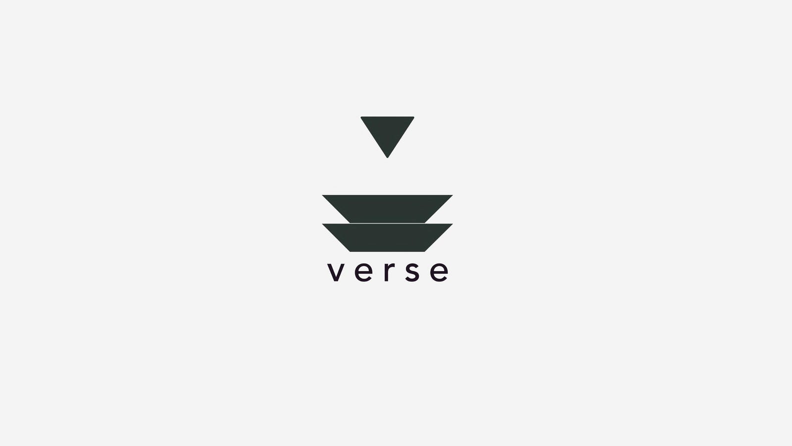 Cover slide of the Verse pitch deck — Seed 2024