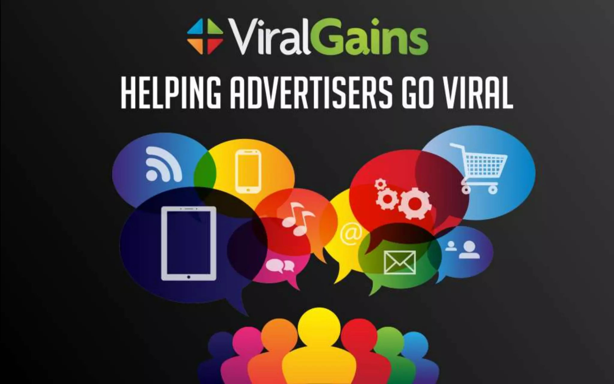 Cover slide of the ViralGains pitch deck — Early Stage (Demo Day) 2013