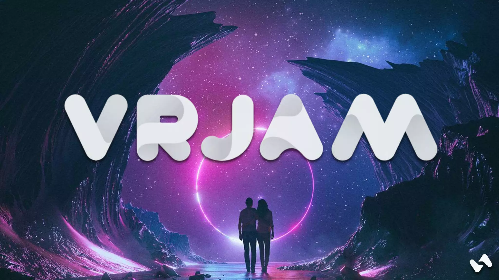 Cover slide of the VRJAM Pitch Deck Teardown pitch deck