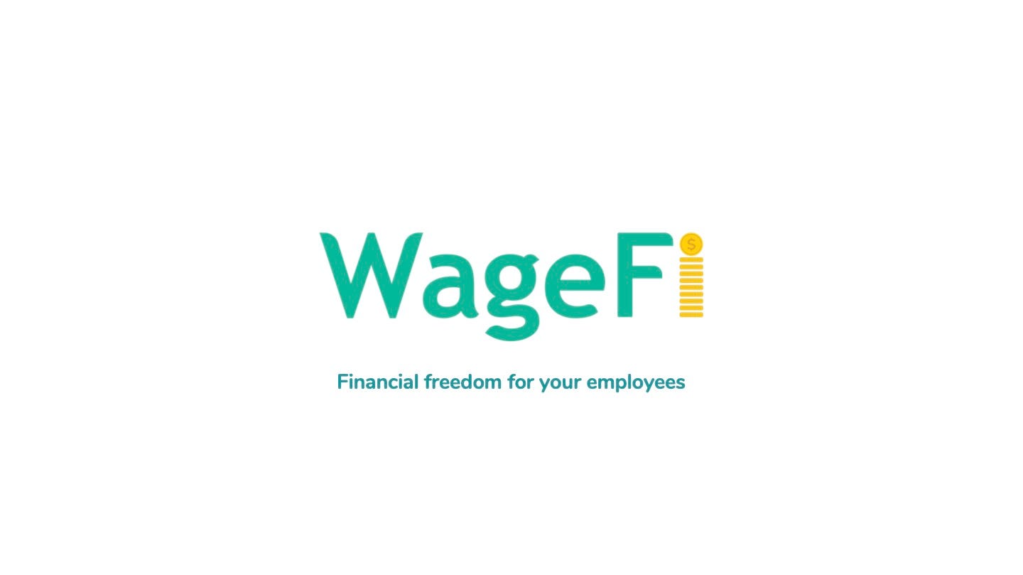 Cover slide of the WageFi pitch deck — Pre-seed 2023
